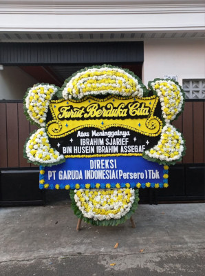 Papan Bunga Duka di Getasan
